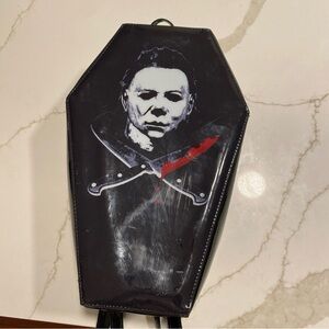 Micheal Myers Spooky Coffin Backpack for Kids